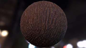 Seamless PBR Bark Texture Test