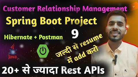 "Customer Relationship Management - Spring Boot Project" - Creating Get Customer ByLessThanAge  |