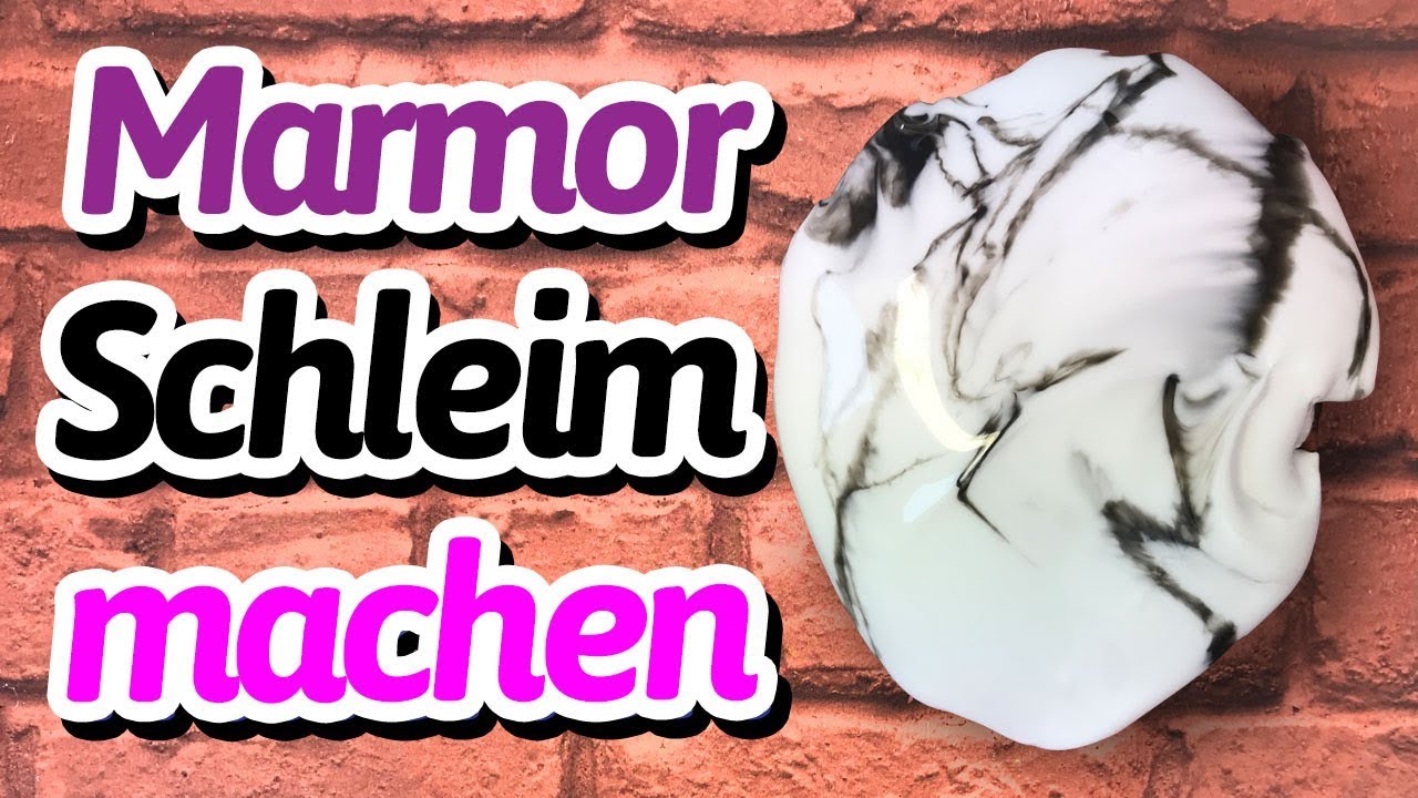 MARMOR Schleim selber machen OHNE Waschmittel