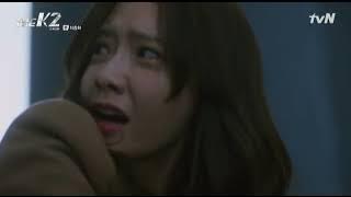 Je-Ha shot on the leg (THE K2 E16) Kdrama hurt scene/Injured/Wounded/In pain male lead