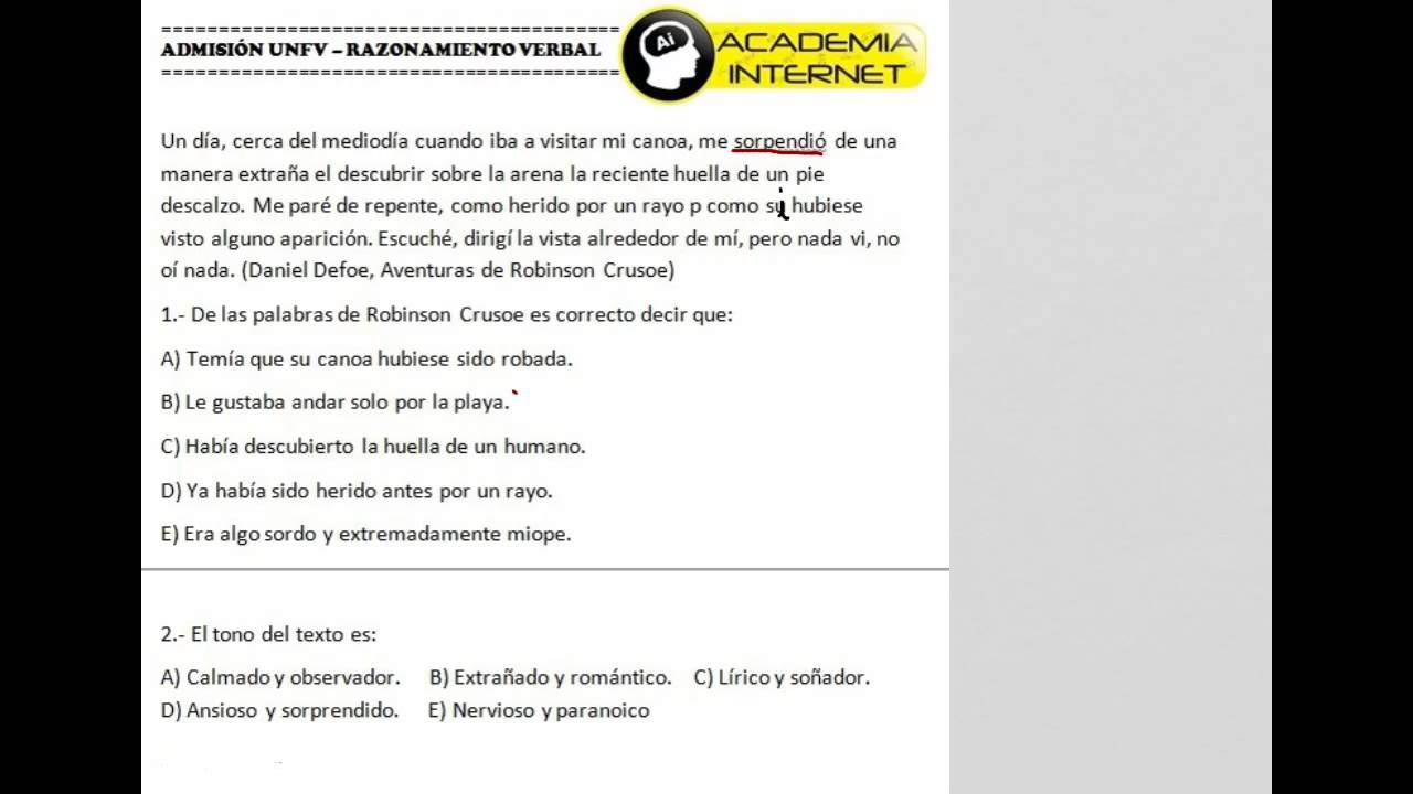 Comprensión de Lectura enseñarte