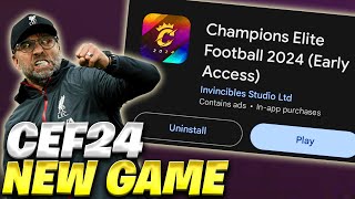 NEW SOCCER MANAGER GAME! | CHAMPIONS ELITE FOOTBALL 2024 screenshot 2