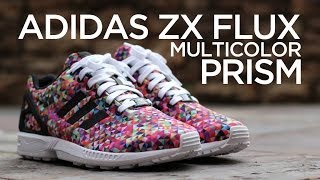 adidas originals zx flux multicolor prisms