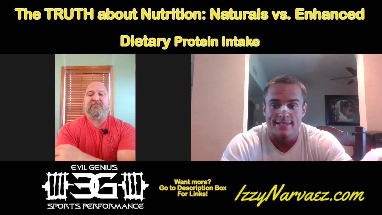 The TRUTH about Nutrition: Naturals vs  Enhanced /w Broderick Chavez!