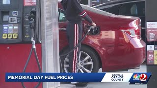 Gas prices could put a strain on summer plans