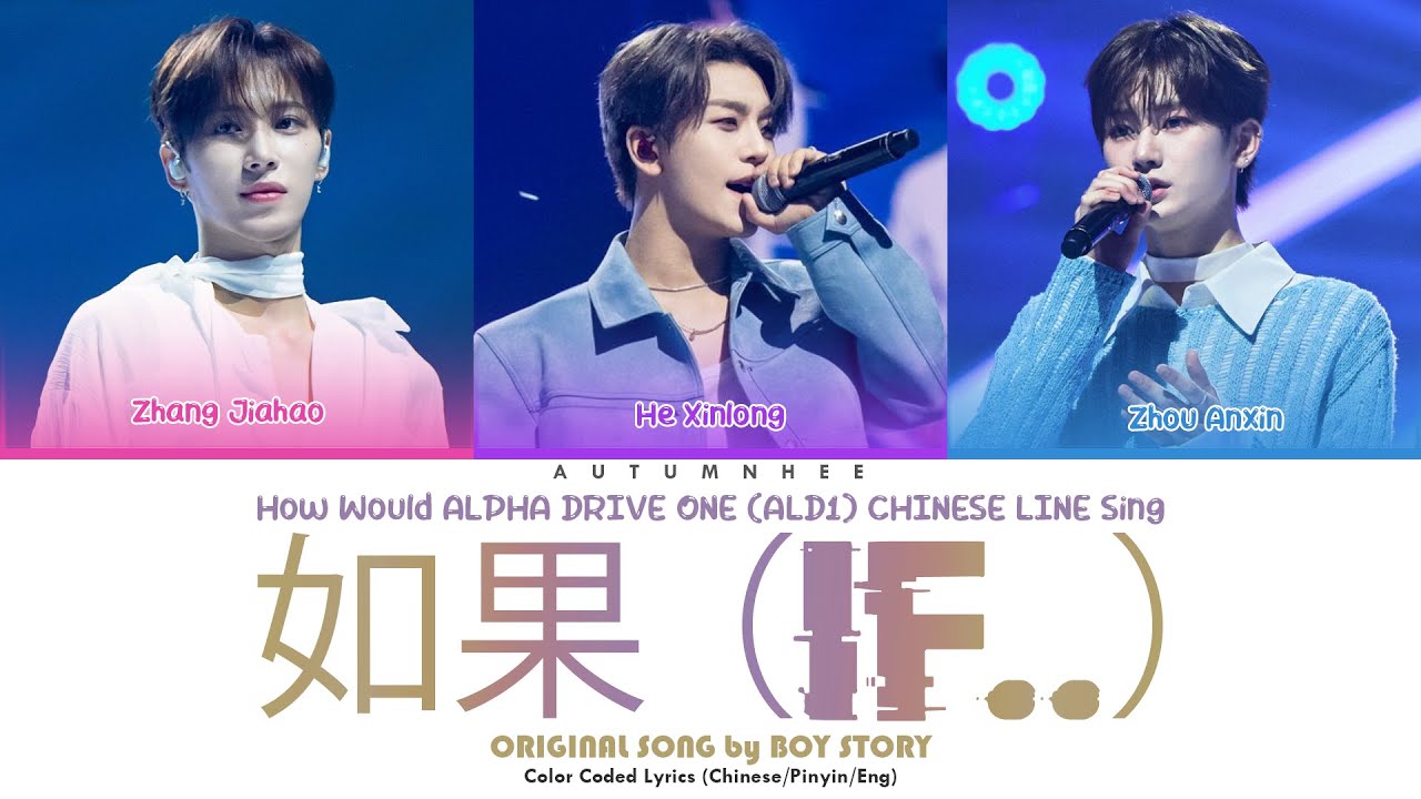 How Would ALPHA DRIVE ONE (ALD1) CHINESE LINE Sing 如果 （IF