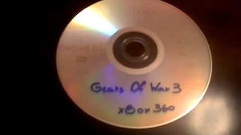 Gears Of War 3 Backup running on BenQ with LT 2.0