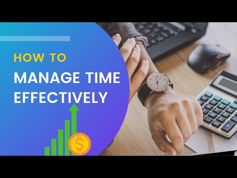 Don't Have Enough Time For Anything? STOP AND WATCH THIS... For Effective Time Management Strategies