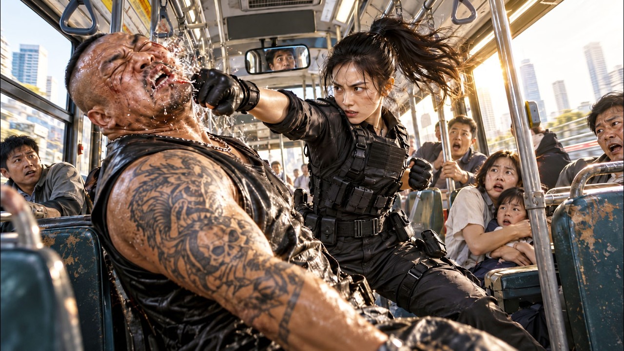 映画 CONGO-NET TRAP VEHICLE 入手困難レア!! Terror On Public Transit! Undercover Policewoman Saves Bus