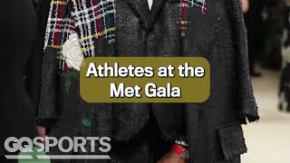 Athletes on the #MetGala Carpet