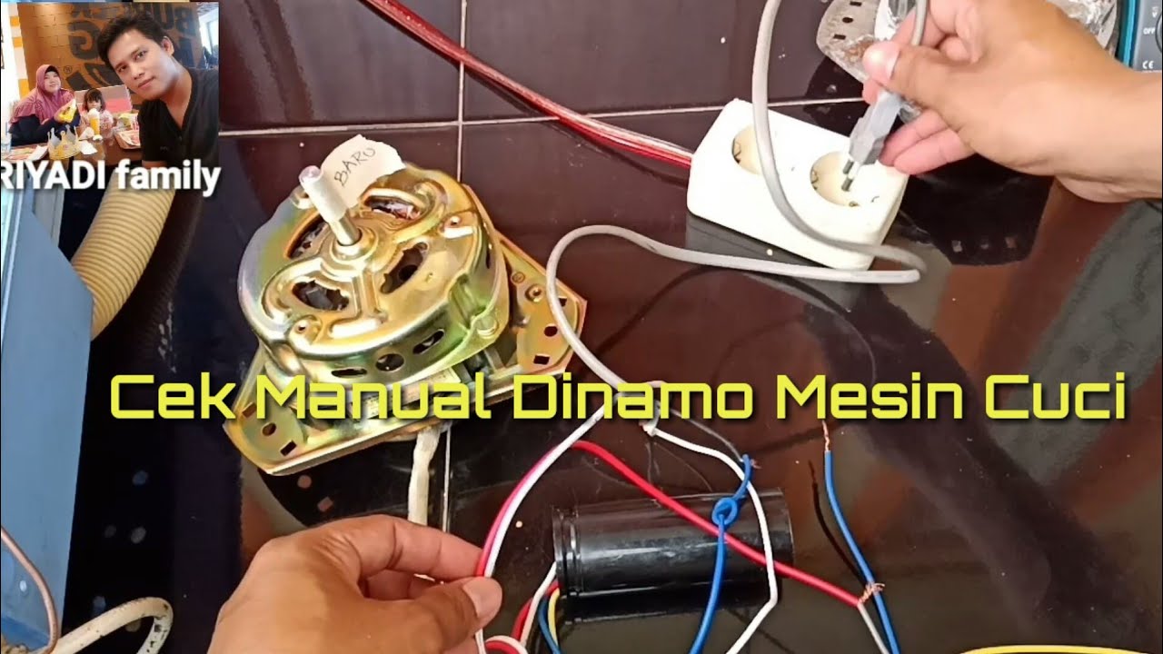 Cara Cek Manual Dinamo Motor Mesin Cuci Youtube
