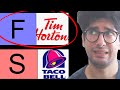Tim hortons is the worst canadian fast food