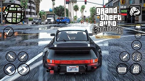 GTA San Andreas Definitive Edition V6 Android - Remastered 4K Graphics Modpack
