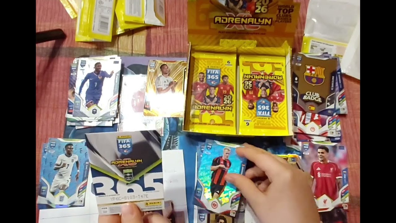 Panini Fifa 365 Adrenalyn XL 2026 display bontás 