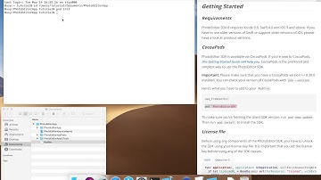 How to integrate a photo editor into your iOS app in 7 minutes with CocoaPods