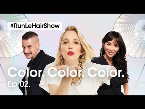 Haircolor, pro tips & a masterclass in French Glossing | Episode 2 | RUN LE HAIR SHOW