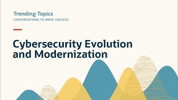 Cybersecurity evolution and modernization? I Oracle Trending Topics