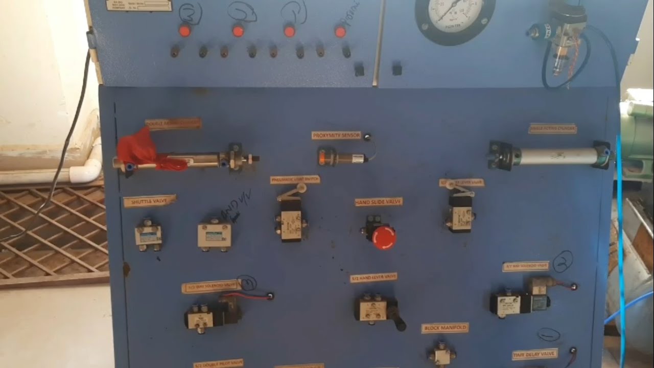 ELECTRO PNEUMATIC TRAINER PART 1