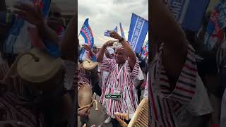 Watch Sylvester Tetteh, Npp General Secretary Aspirant Arrived At The National Executives Elections.