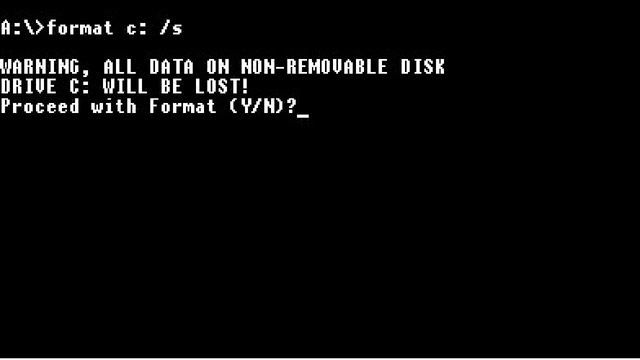 Kak Udalit Windows K Chyortu I Formatnut Disk S Youtube