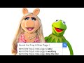 Kermit & Miss Piggy Answer the Web's Most Searched Questions | WIRED