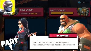 G.I. Joe: War On Cobra - Build. Fight. Conquer. - Gameplay Walkthrough Part 1 (iOS, Android)