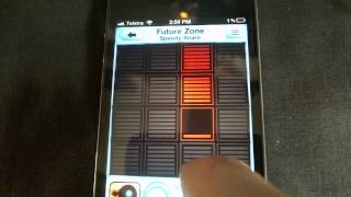 iPhone Video Game Sounds Sequencer - iDrums Music App Demo & Review - i Drums IOS screenshot 4