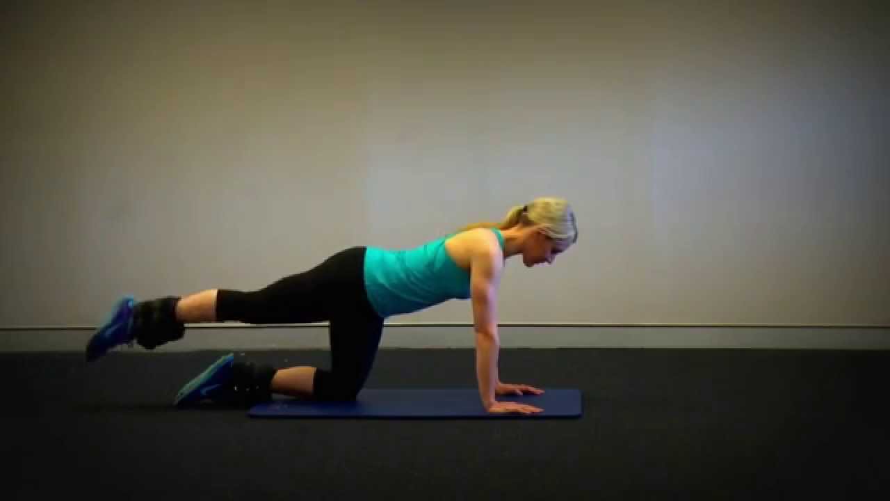 Prone Straight Leg Lifts Weighted YouTube