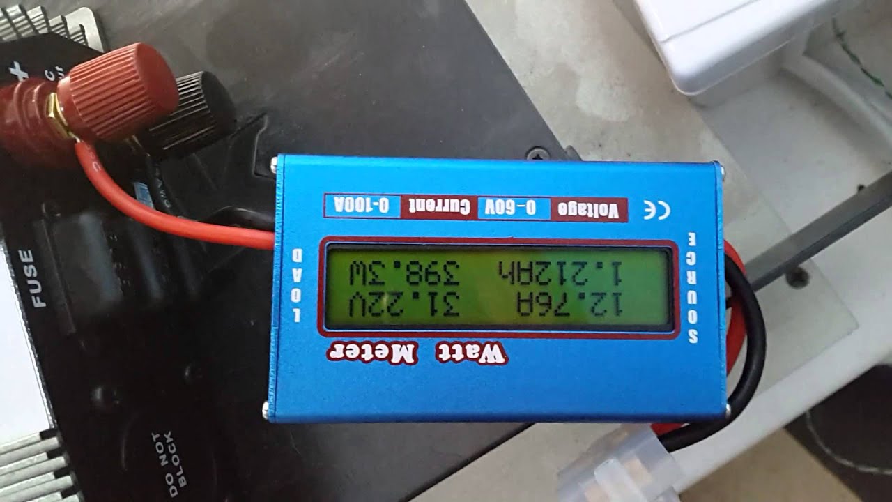 Watt meter Solar 2 x Solar panel 300w YouTube