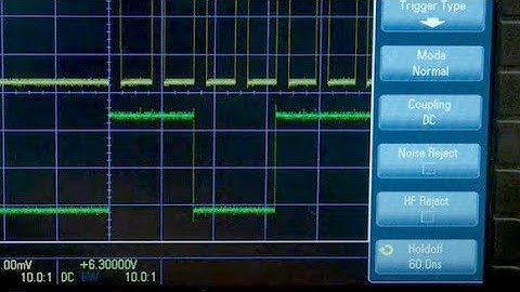 #1565 Oscilloscope Trigger Hold Off