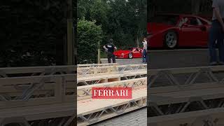ferrari F40, what a car such a good sound!! #buildingconstruction #ferrari #supercars
