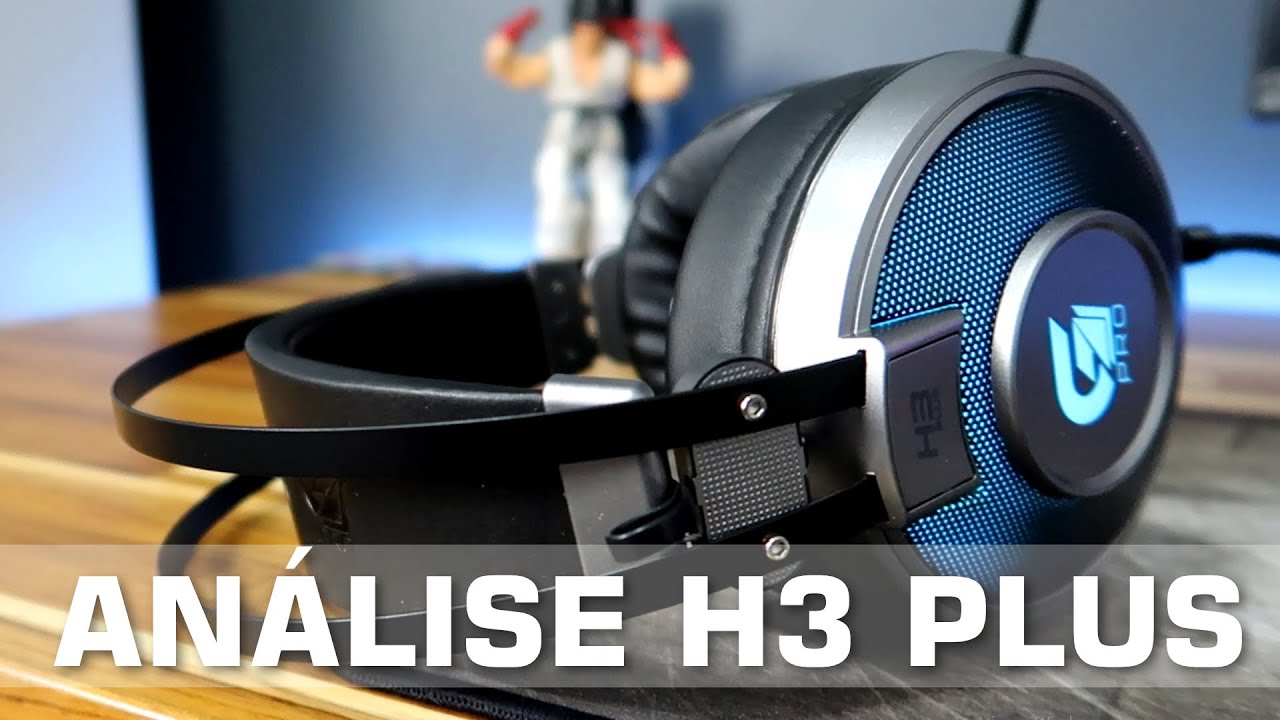 Fone Headset Gamer 7.1 Fortrek G Pro Rgb H3 Plus Usb Origina