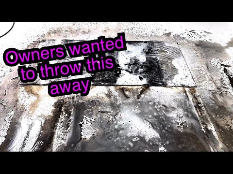 Rugs Owner wanted to throw this away - YouTube