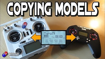 Copying models between radios with OpenTX