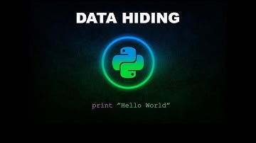 Classes and Objects Data Hiding - Python Programming