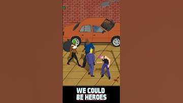 Working on enemy AI. We Could Be Heroes - Pixel Art Retro Beat em up #shorts #pixelart #indiegame
