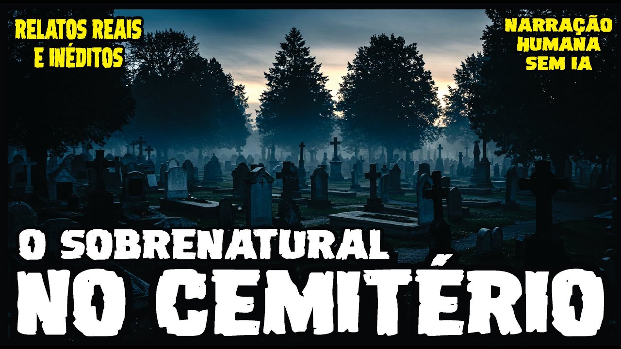ESPÍRITOS E ALMAS PENADAS AVISTADAS EM CEMITÉRIOS | CASOS SOBRENATURAIS REAIS E INÉDITOS