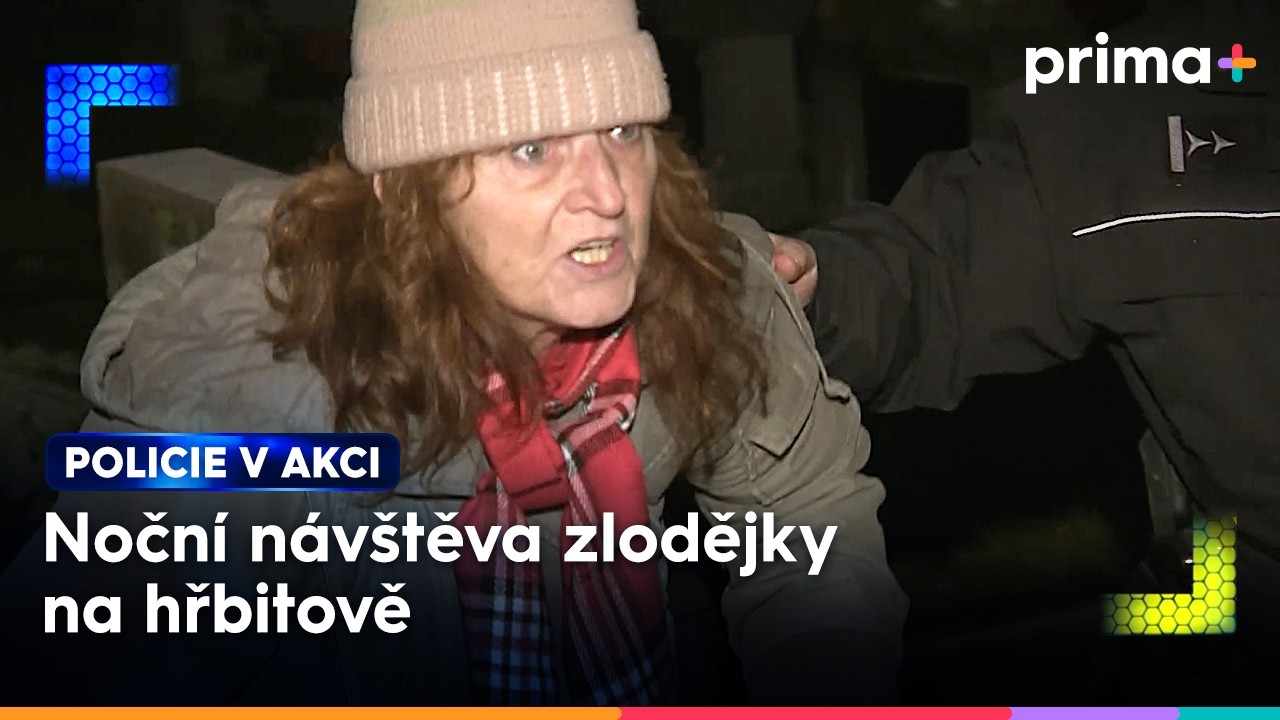Zlodějka na hřbitově krade pietní předměty přímo z hrobů | Policie v akci