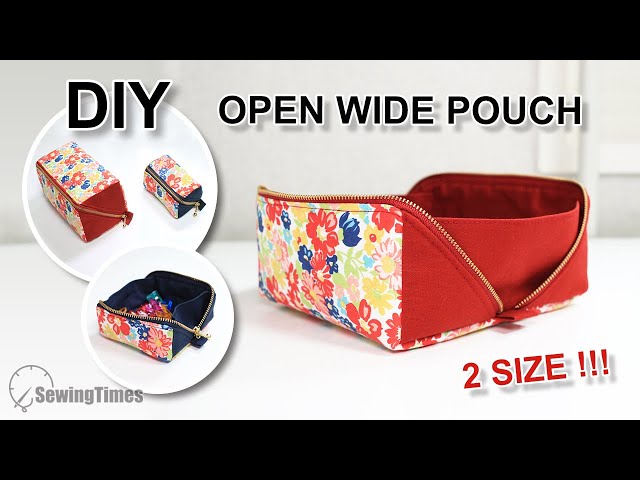 DIY Zippered Box Pouch – sewingtimesblog