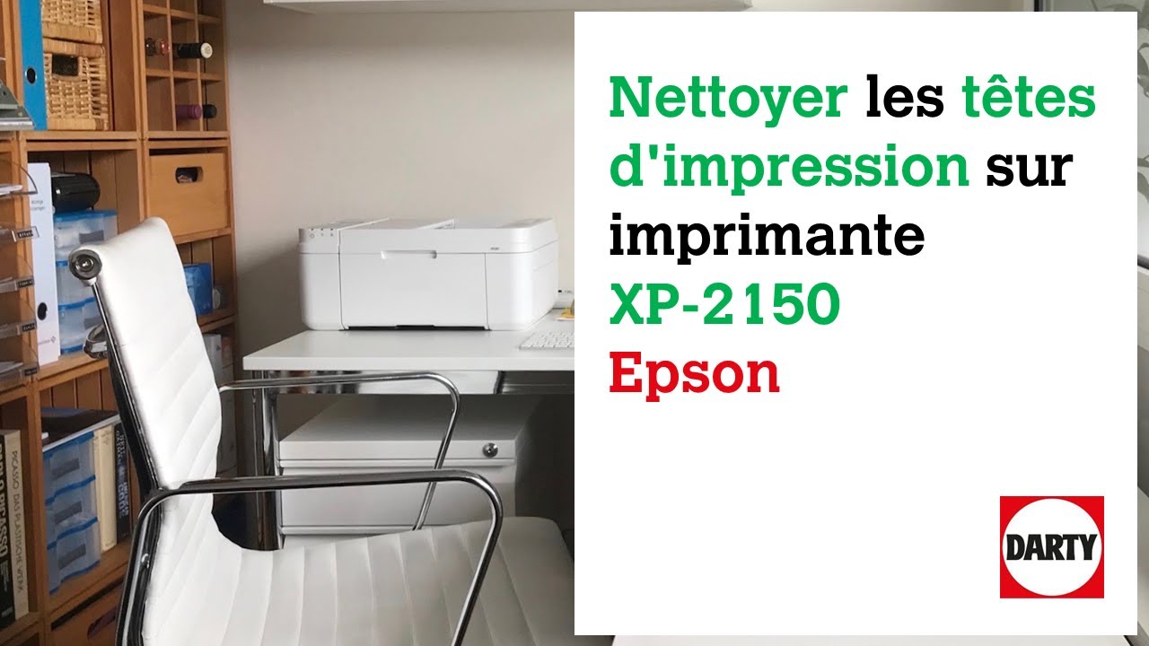 Nettoyer les têtes d'impression sur l'imprimante Epson XP-2150 