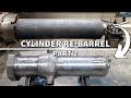 Machining hydraulic cylinder barrel for CAT 651 Tractor Scraper | Part 2