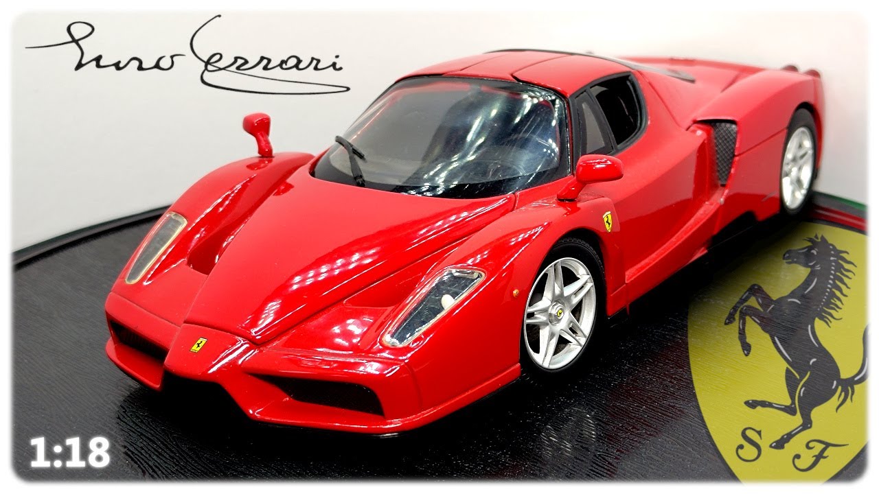 Ferrari Enzo (2002) [Hot Wheels 1:18] - YouTube