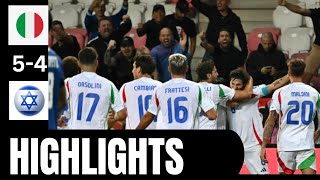Italy vs Israel 5-4 • Highlights