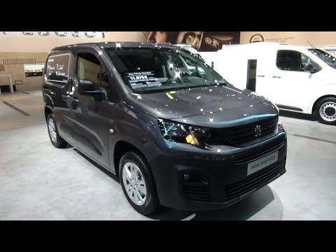 2019 Peugeot Partner Asphalt 1.6 BlueHDi 100 - Exterior and Interior - Auto  Show Brussels 2019 - YouTube