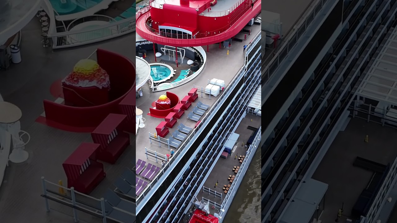 Valiant Lady | Spectacular Arrival & Docking at Liverpool cruise port @VirginVoyages #virgin #fyp