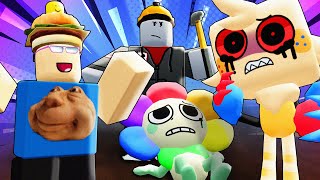 GOOB conhece 007n7 e Builderman de FORSAKEN no Dandy's World