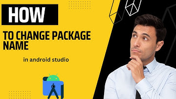 How to change package name in android studio
