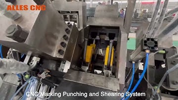 CNC Marking Punching and Shearing System