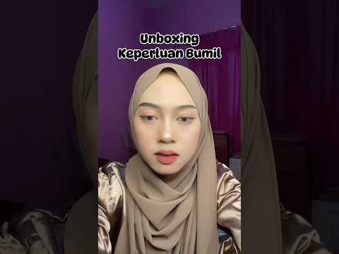 Unboxing keperluan bumil 😋 #trending #desymeter #budeskempot