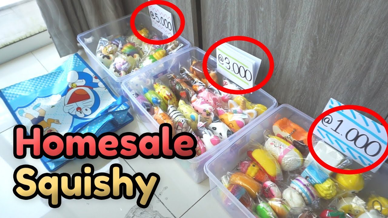 SHOPEE HAUL SQUISHY 8.000 DAPAT 16 SQUISHY 😱. 